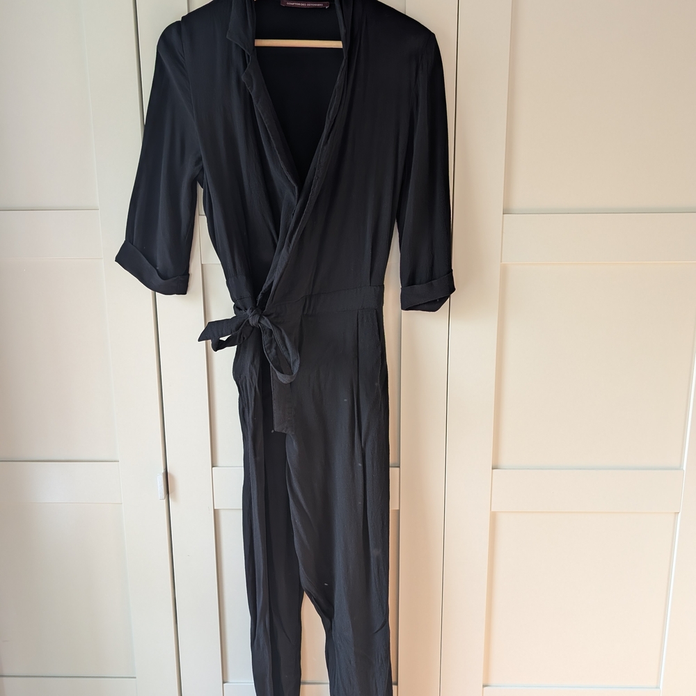 Comptoir Des Cotonniers Black Jumpsuit